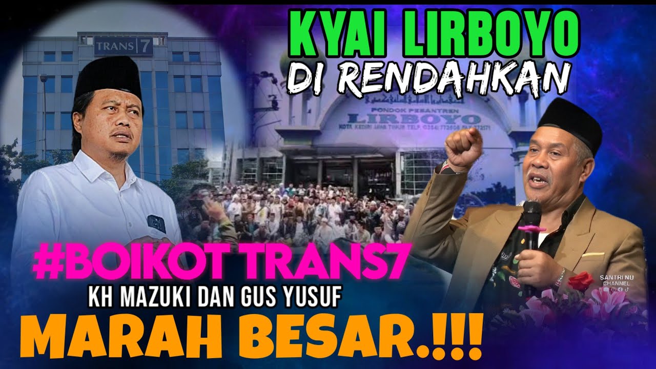 KH MARZUKI MUSTAMAR & GUS YUSUF MURKA MARAH BESAR? KYAI LIRBOYO DI RENDAHKAN  karanganyar