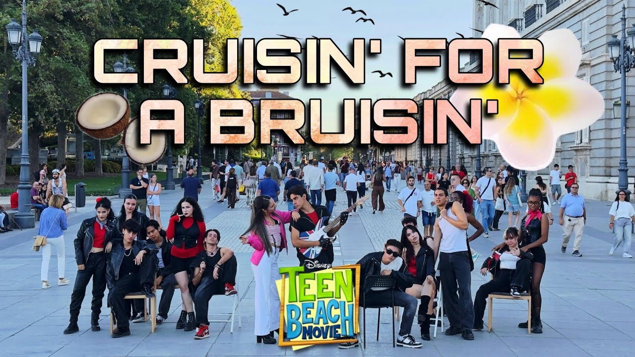 [ DANCE in PUBLIC in SPAIN | TEEN BEACH MOVIE - Cruisin' for a bruisin' COVER by EPSILON 