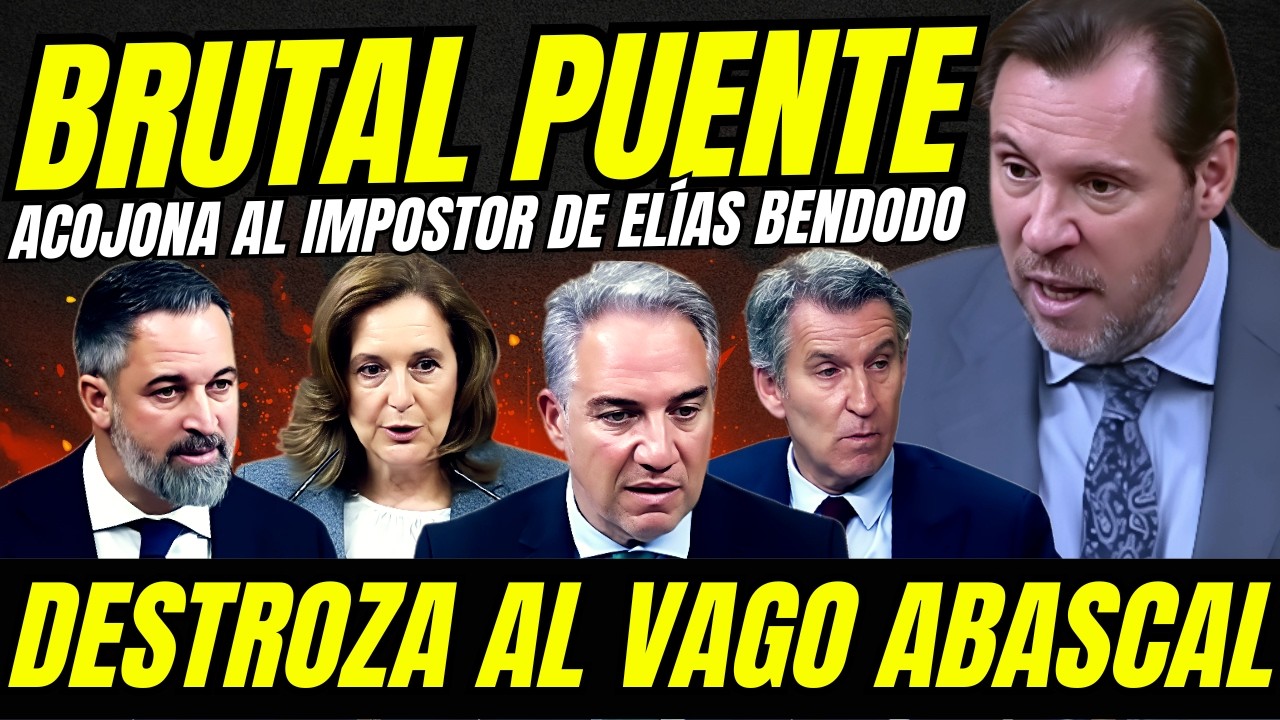 &Oacute;SCAR PUENTE ACOJONA AL IMPOSTOR DE BENDODO 