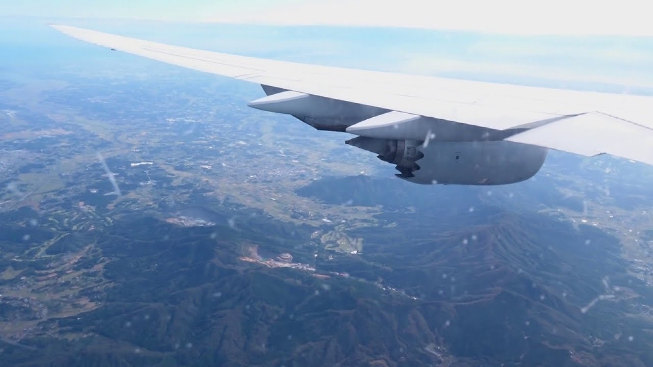 Lufthansa Boeing 747-8I landing @ Tokio Haneda Airport, Nov 2019