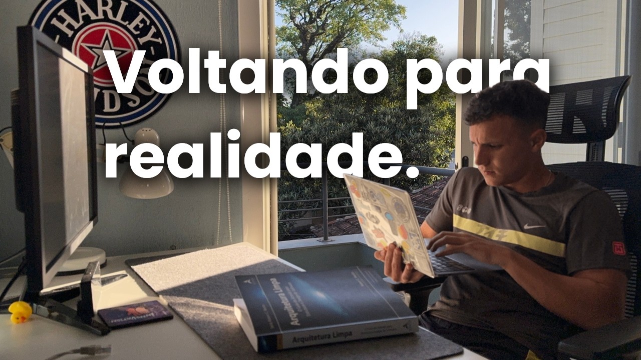 Voltando para Realidade como Programador (trabalho, startup e objetivos 2026)