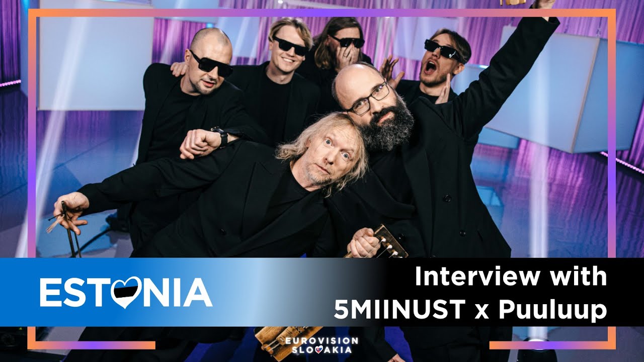 5MIINUST x Puuluup (Estonia) - Interview for Eurovision Slovakia