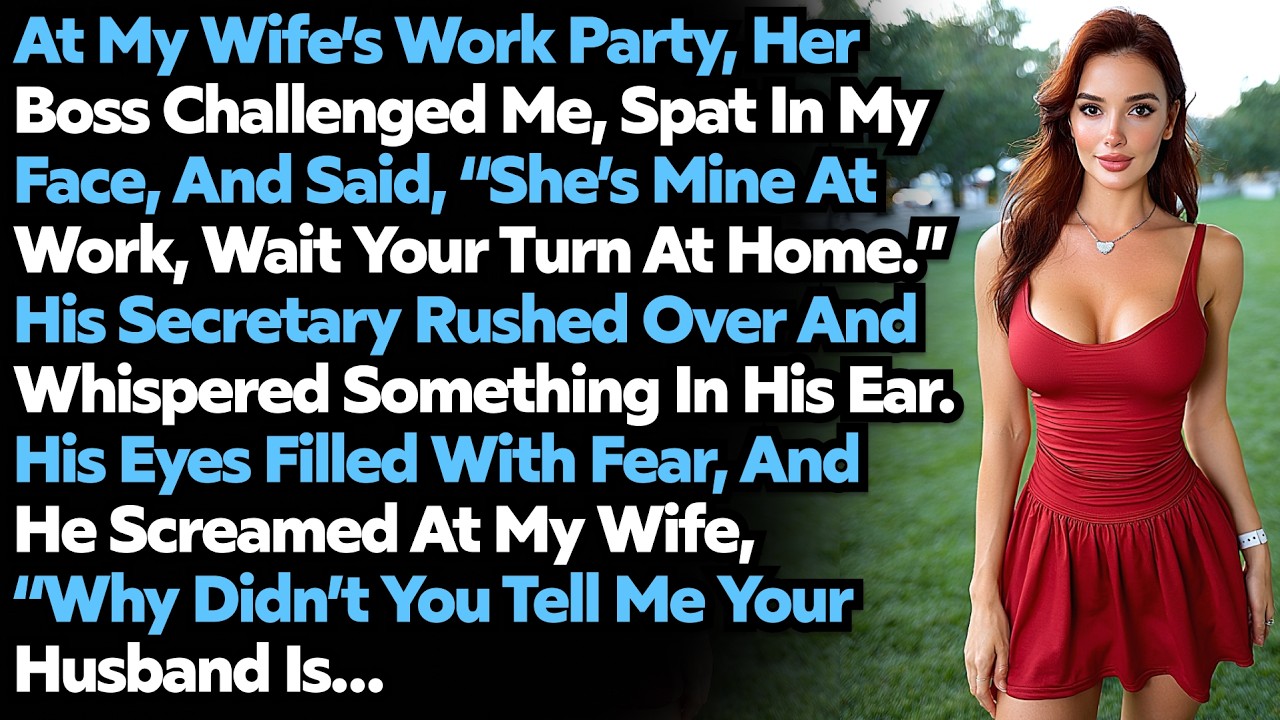 My Boss Pointed at My Cheating Wife, “Today She’s Mine.” Wife Said, “I Agree,” & They Left. Revenge