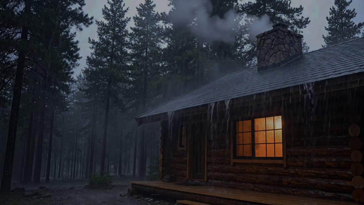 Rain and Thunderstorm Sounds for Deep Sleep, Anxiety Relief, and Total Relaxation for Insomnia