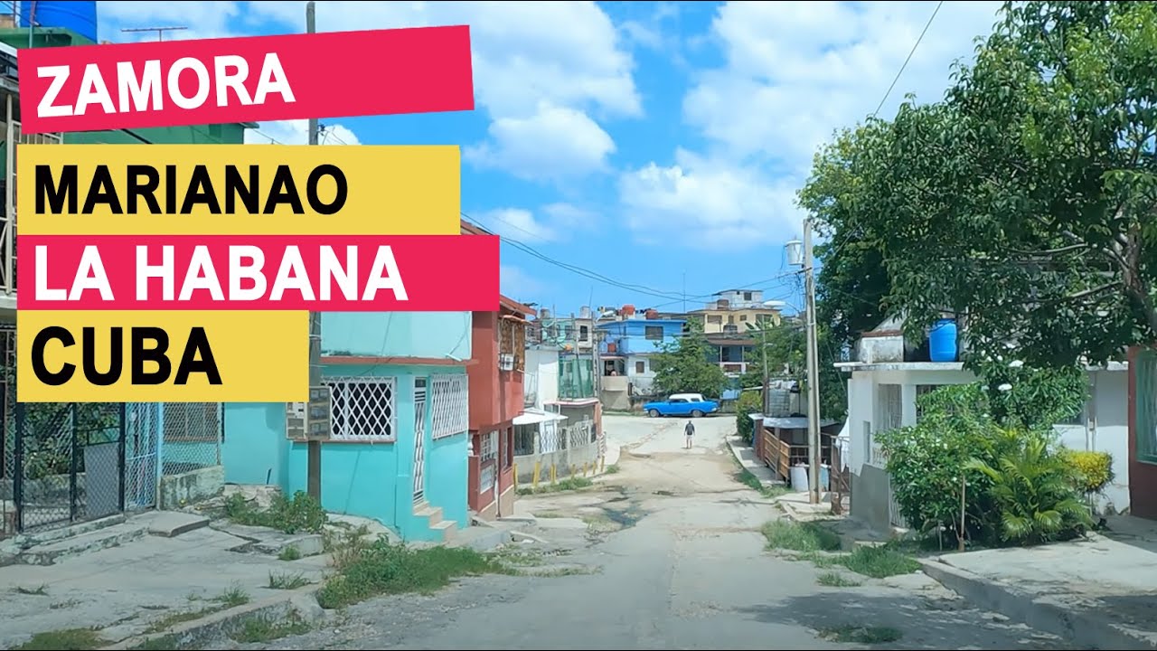 Manejando por Zamora Marianao La Habana Cuba