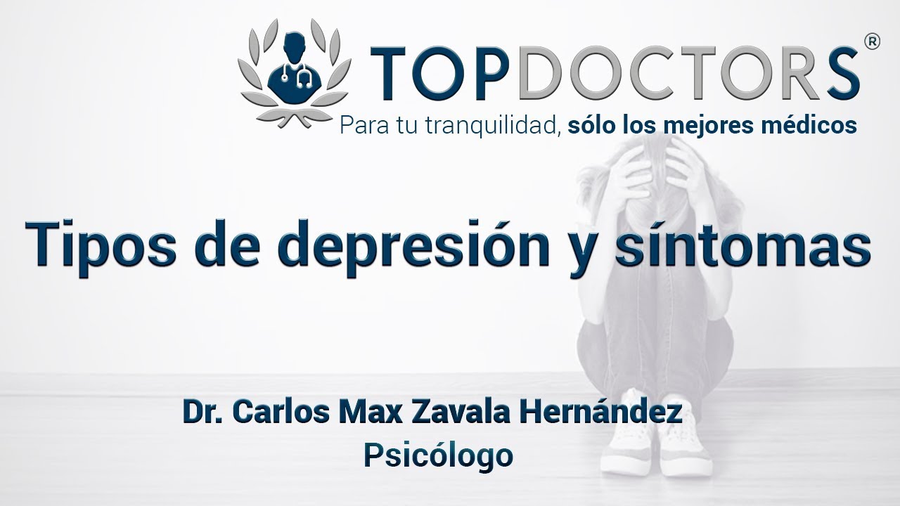 Tipos de depresi&oacute;n y sus s&iacute;ntomas