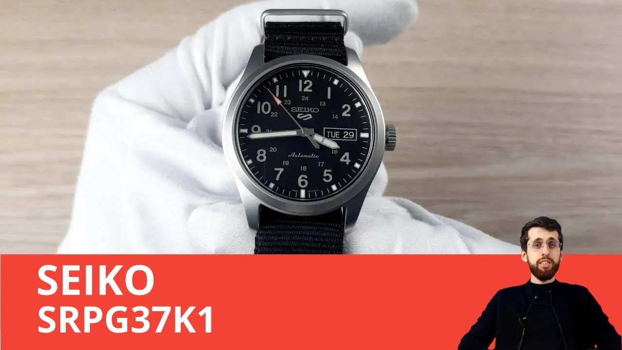 Seiko SRPG37K1 – Новые японские полевые часы
