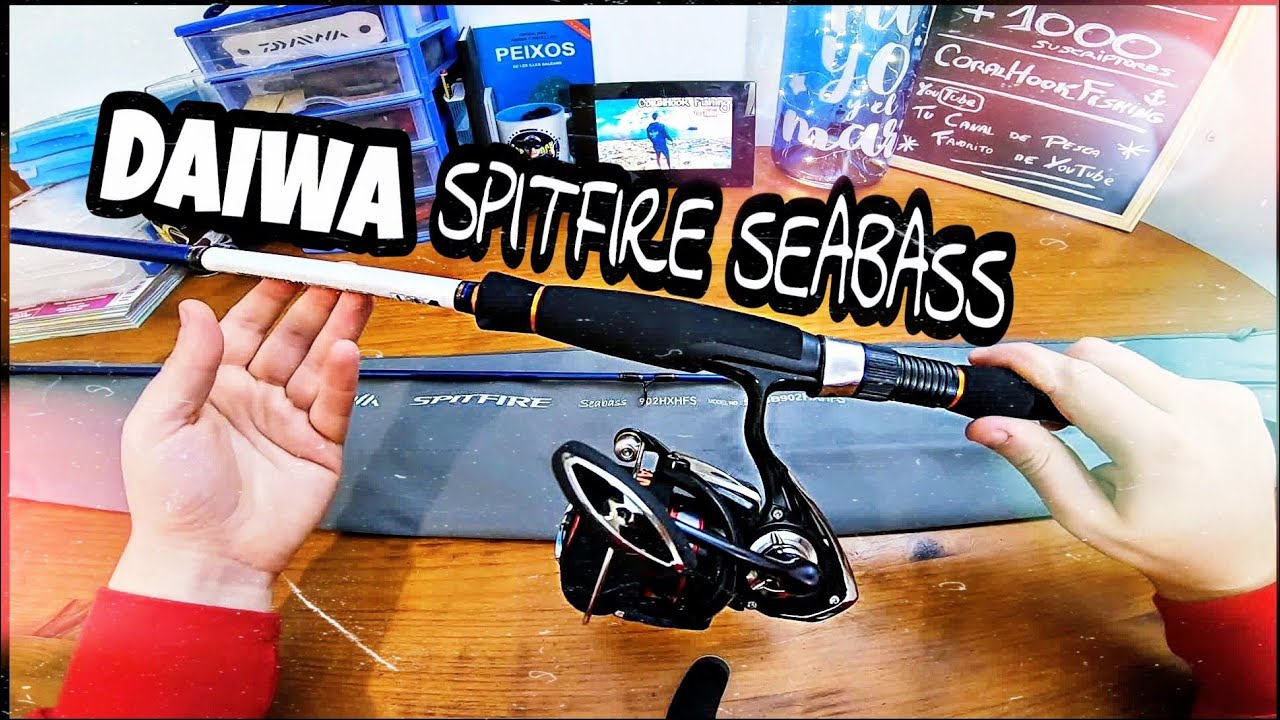 CAÑA DAIWA SPITFIRE SEABASS 💥 | 𝘚𝘗𝘐𝘕𝘕𝘐𝘕𝘎 | CoralHook Fishing