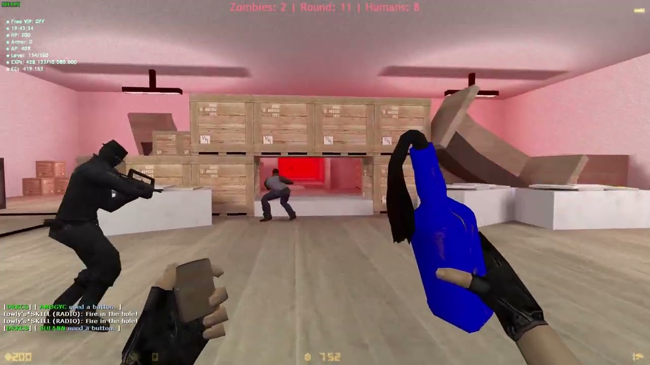 Counter-Strike: Zombie Escape Mod - ze_force_heights_r2b on DarkFrag