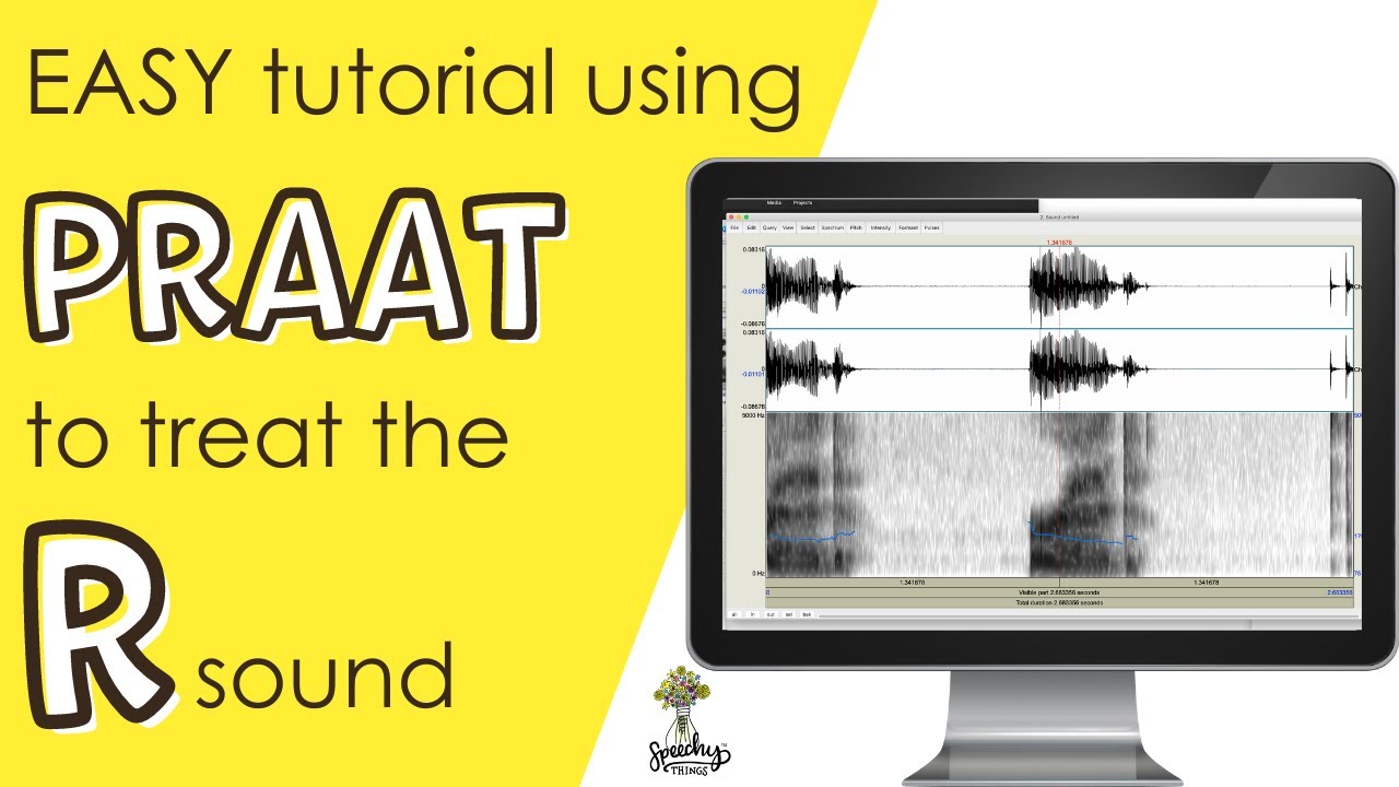 How to Use the Praat Software in Speech Therapy for The R Sound- EASY Tutorial and Demo!