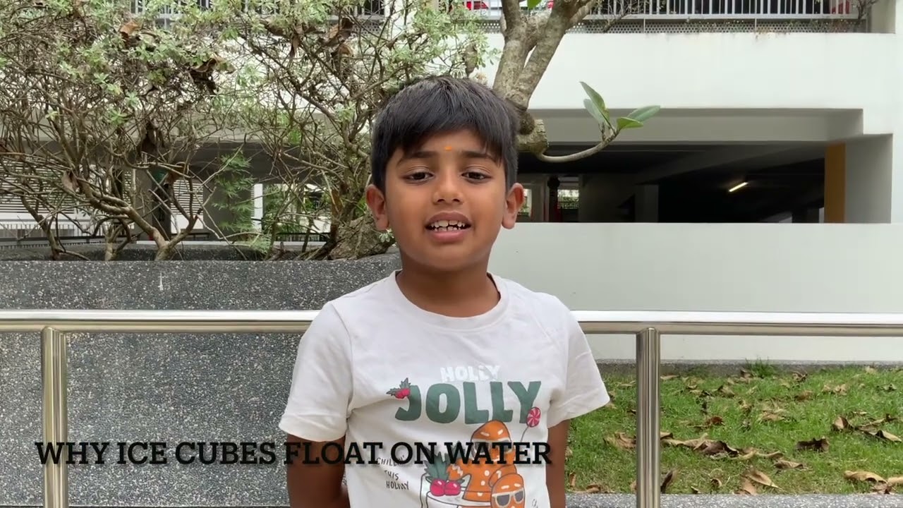 WHY DOES ICE FLOATS ON WATER? | Science | Mithun Baskaran
