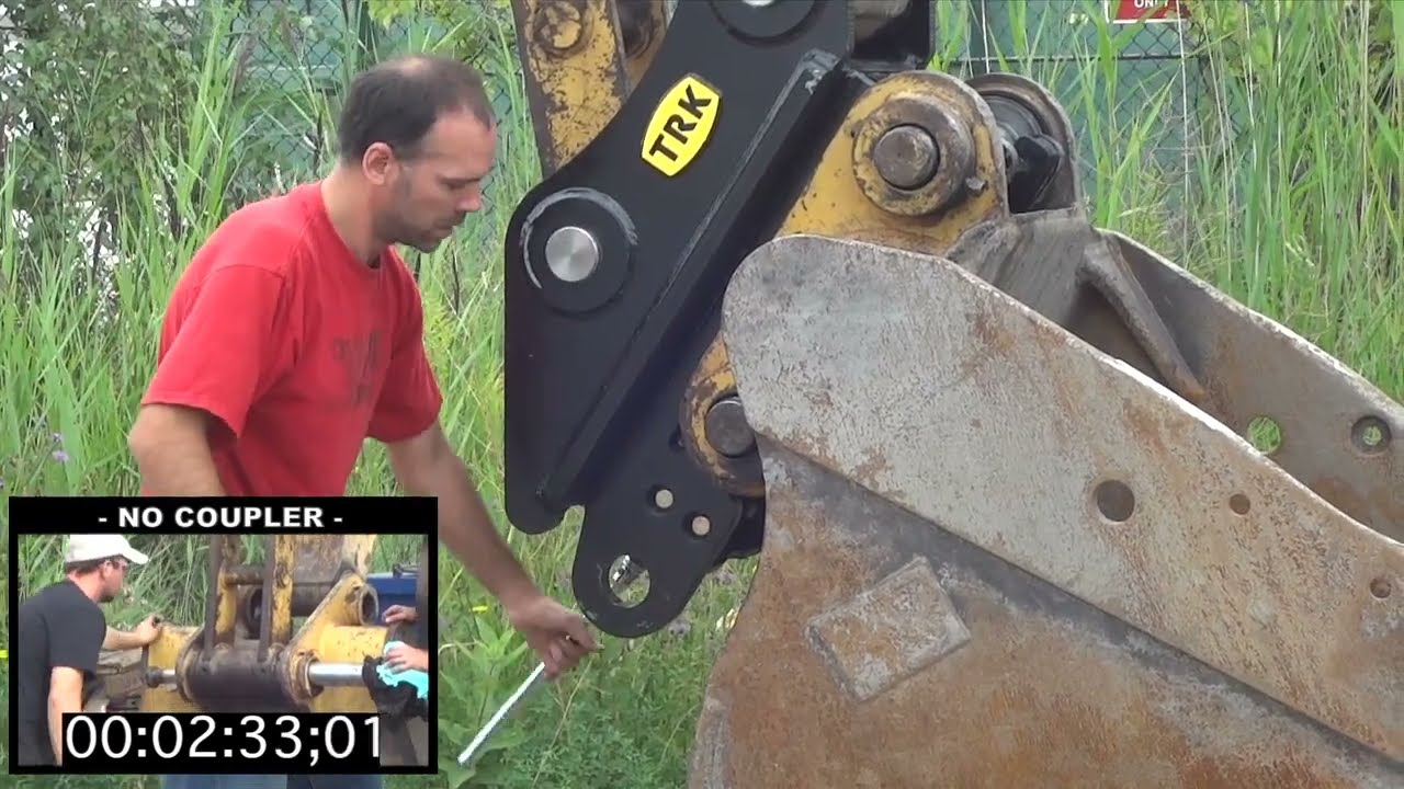 Manual Multi-Grab Quick Hitch Coupler vs. No Coupler