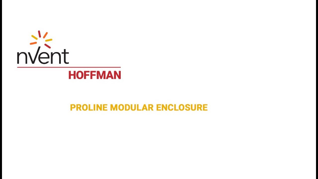 ProLine Modular Enclosure | nVent HOFFMAN