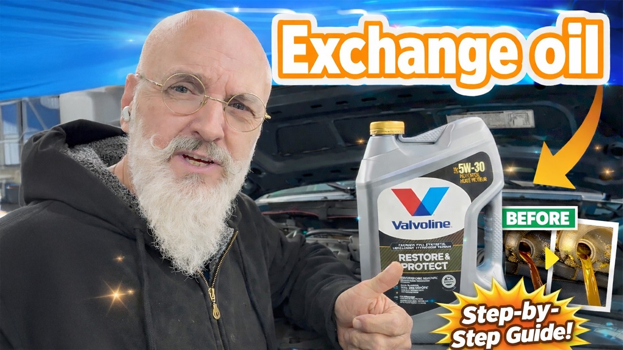 Замена масла Valvoline Restore and Protect OBS Ford.