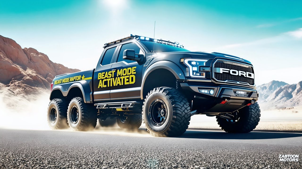 Ford Raptor 6x6 – The Ultimate Off-Road Beast You’ve Never Seen!”