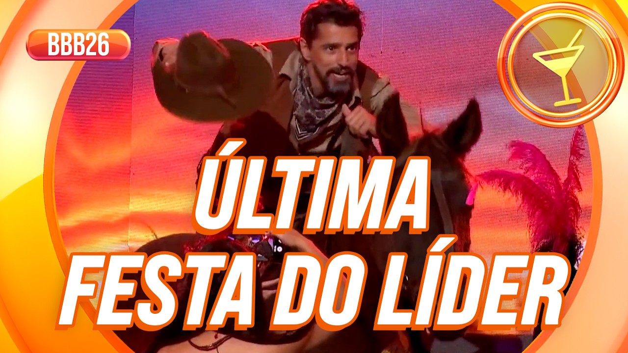 'PENETRA', FOTO COM RIVAL E ARTICULA&Ccedil;&Atilde;O: vem ver o que rolou na festa do Alberto Cowboy!  | BBB 26