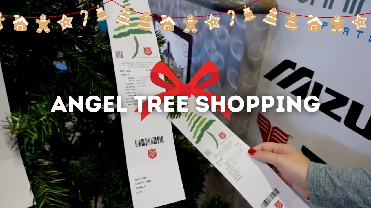 come angel tree shopping with us!!