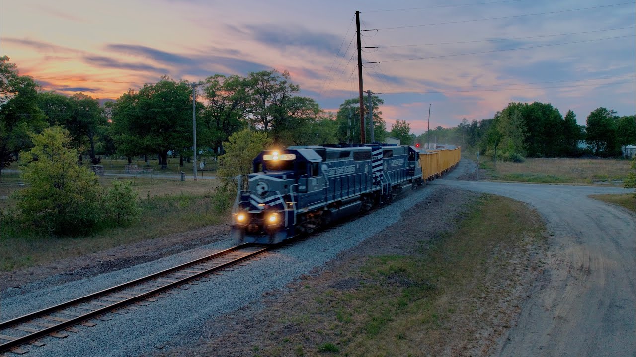June 9th 2023, LSRC Train 326S From Alpena to East Tawas Michigan