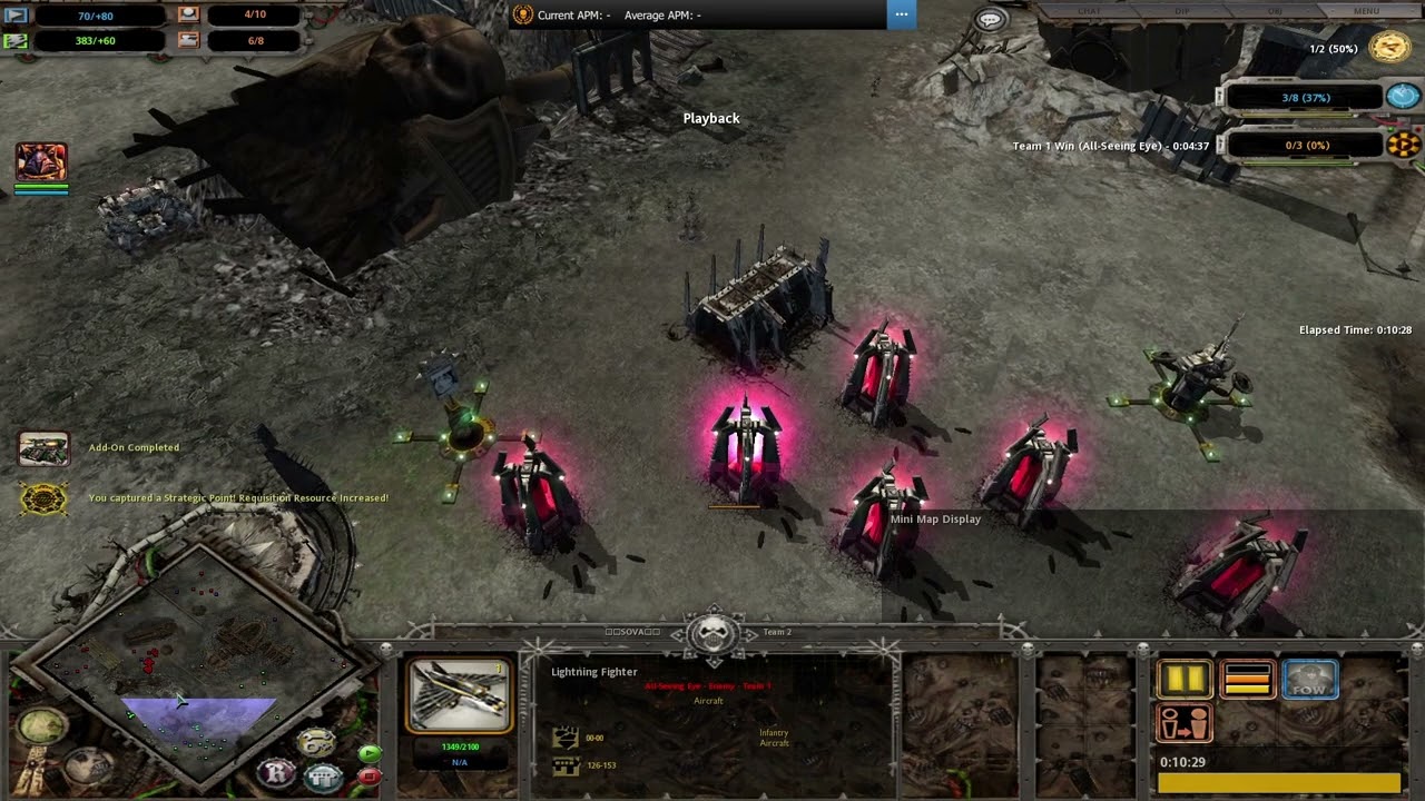 Dawn of War - Soulstorm | Sisters of Battle vs Chaos | All-seeing Eye vs Oblawa