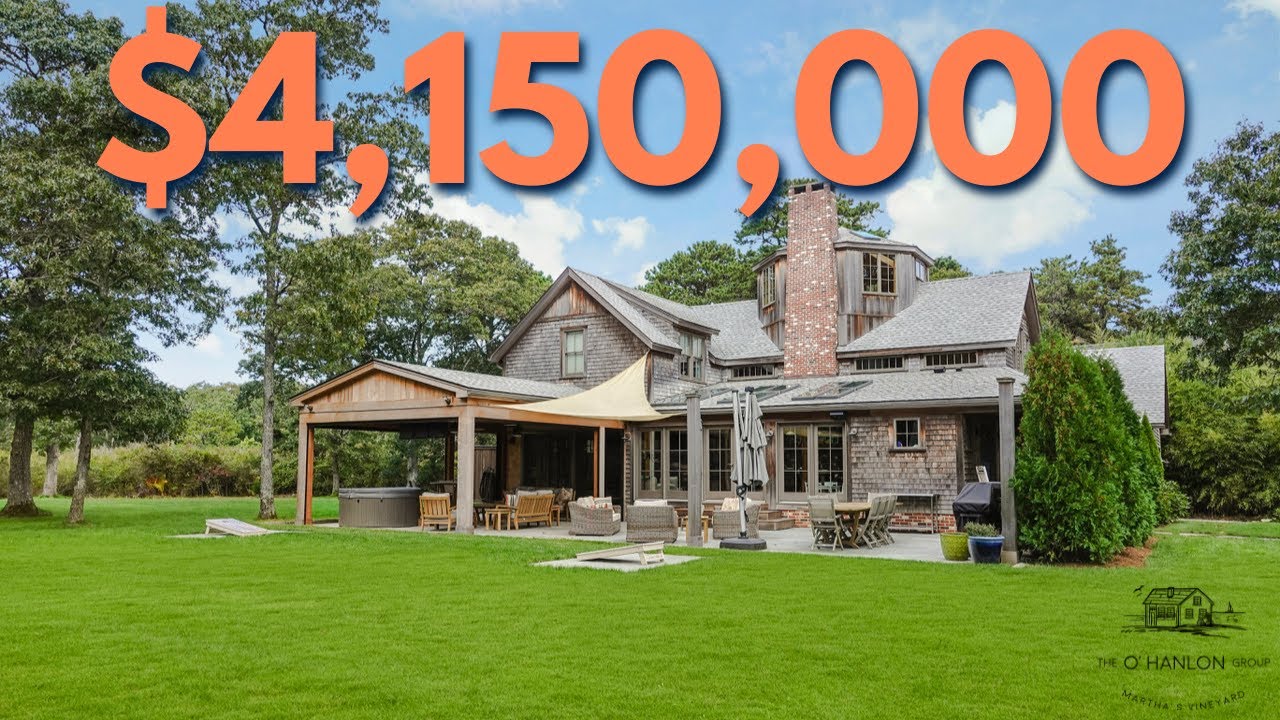 Inside a $4,150,000 Luxury Home on Martha's Vineyard in Edgartown MA 11 Boldt Farms Way