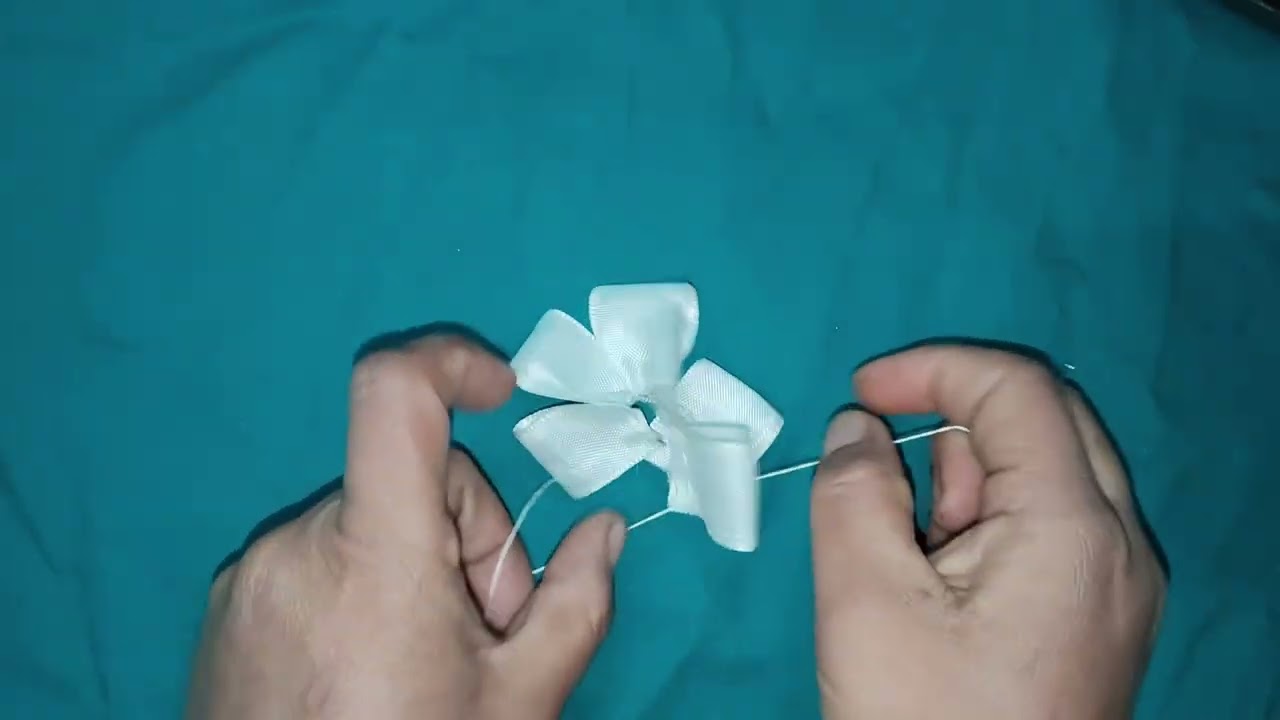 How to make Riban flower @shreetutorial108