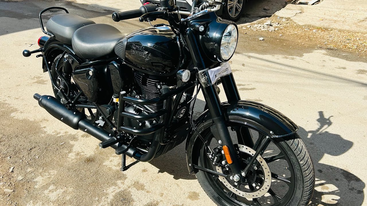 New Royal Enfield Stealth Black PPF at PSC ￼