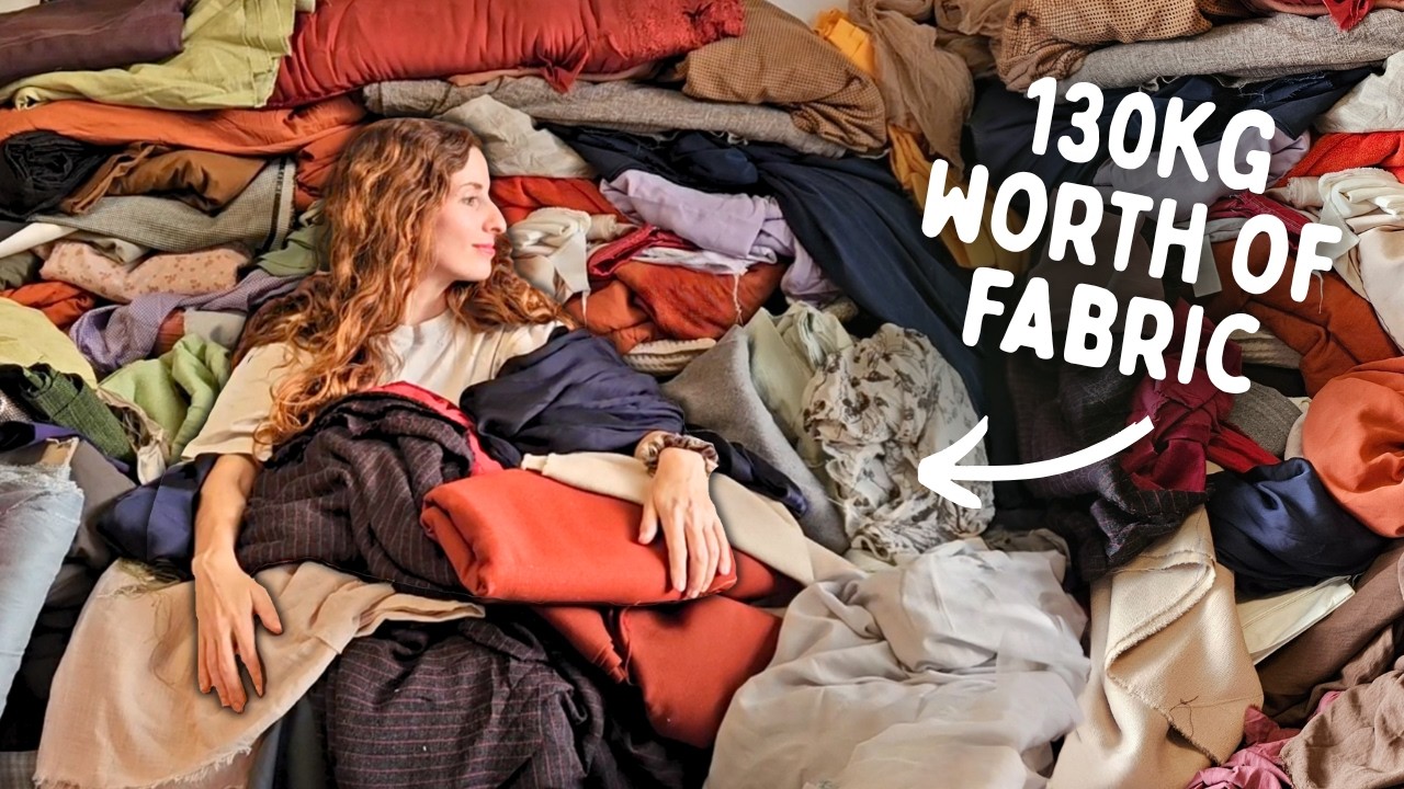 Extreme Fabric Stash Organization *incredibly satisfying*