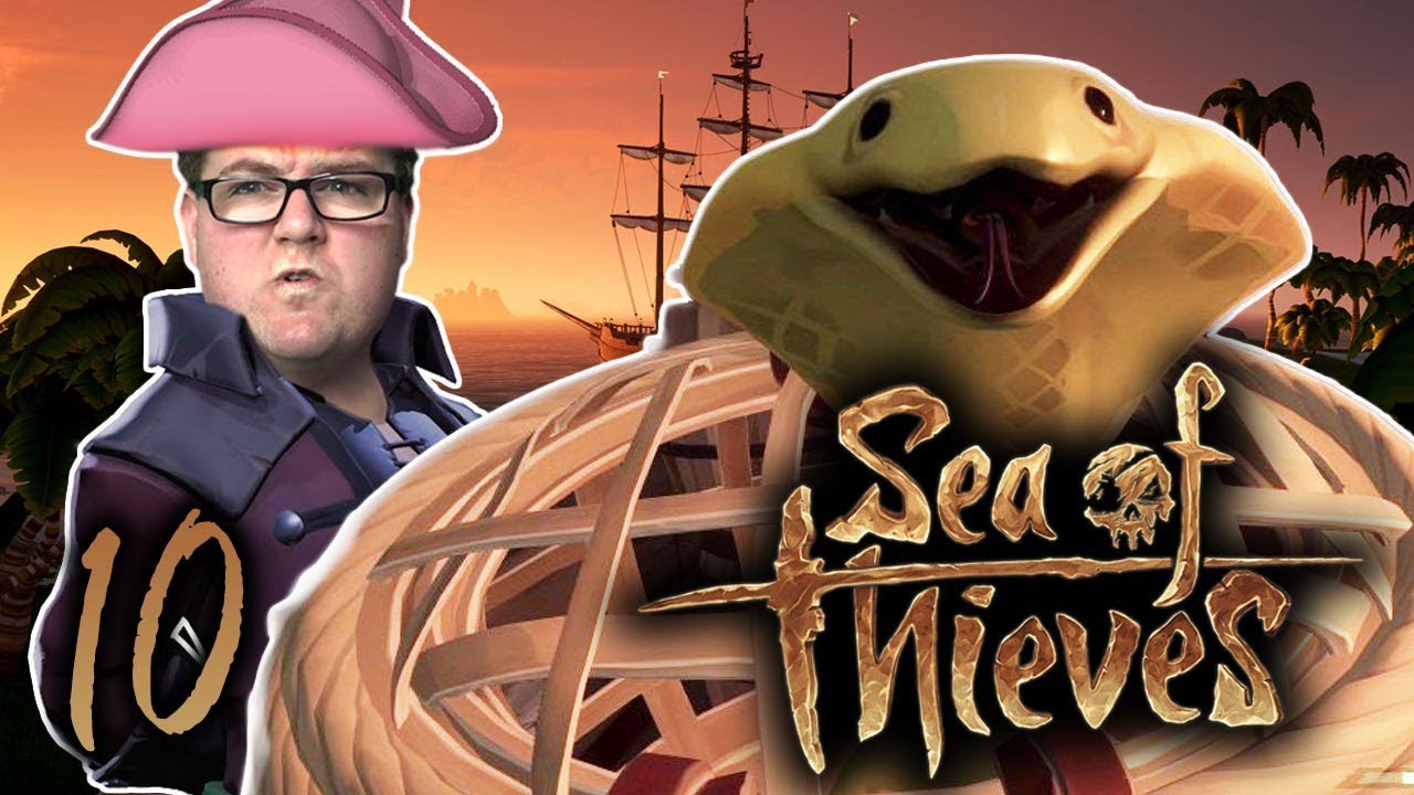 THIS F**KING SNAKE! | Sea of thieves Ep. 10