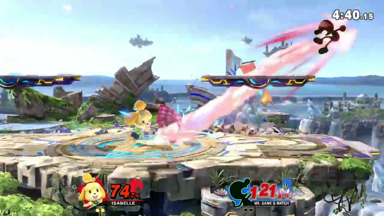 Isabelle VS Game & Watch