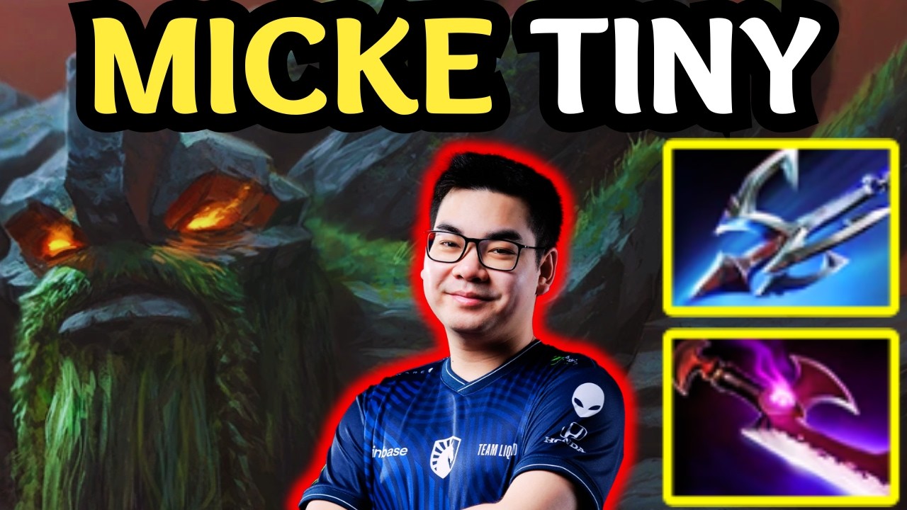 🔥 MICKE Tiny Carry &mdash; INSTANT COMBO ONE SHOT 🔥 Dota 2 Gameplay