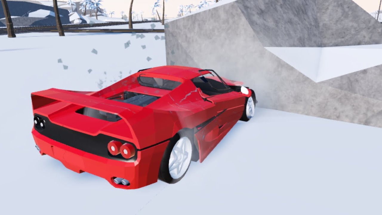 Ferrari F50 crashes comp