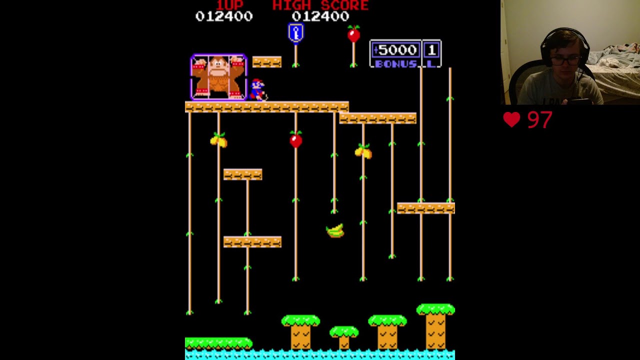 Donkey Kong Junior (1982) - Quest to 100% every Mario game.