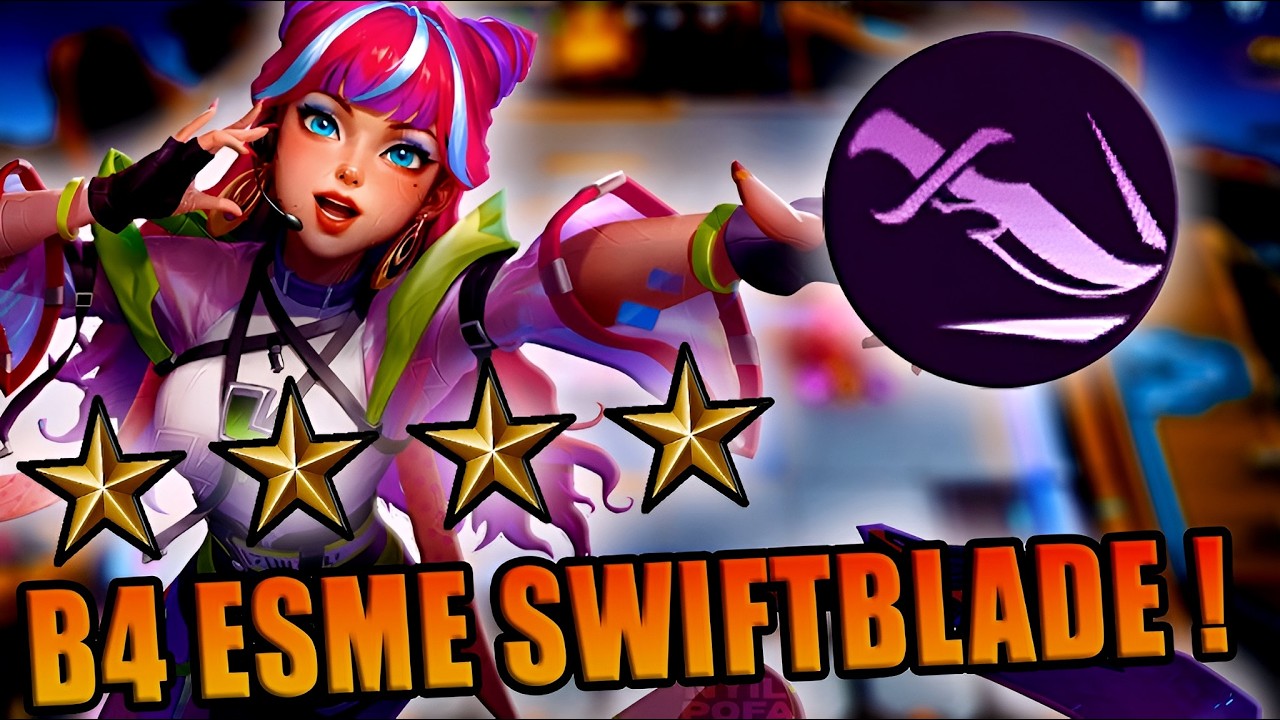 HYPER ESMERALDA SWIFTBLADE MODE TERKUAT ⭐️⭐️⭐️⭐️ ⁉️ MAGIC CHESS GOGO ⁉️