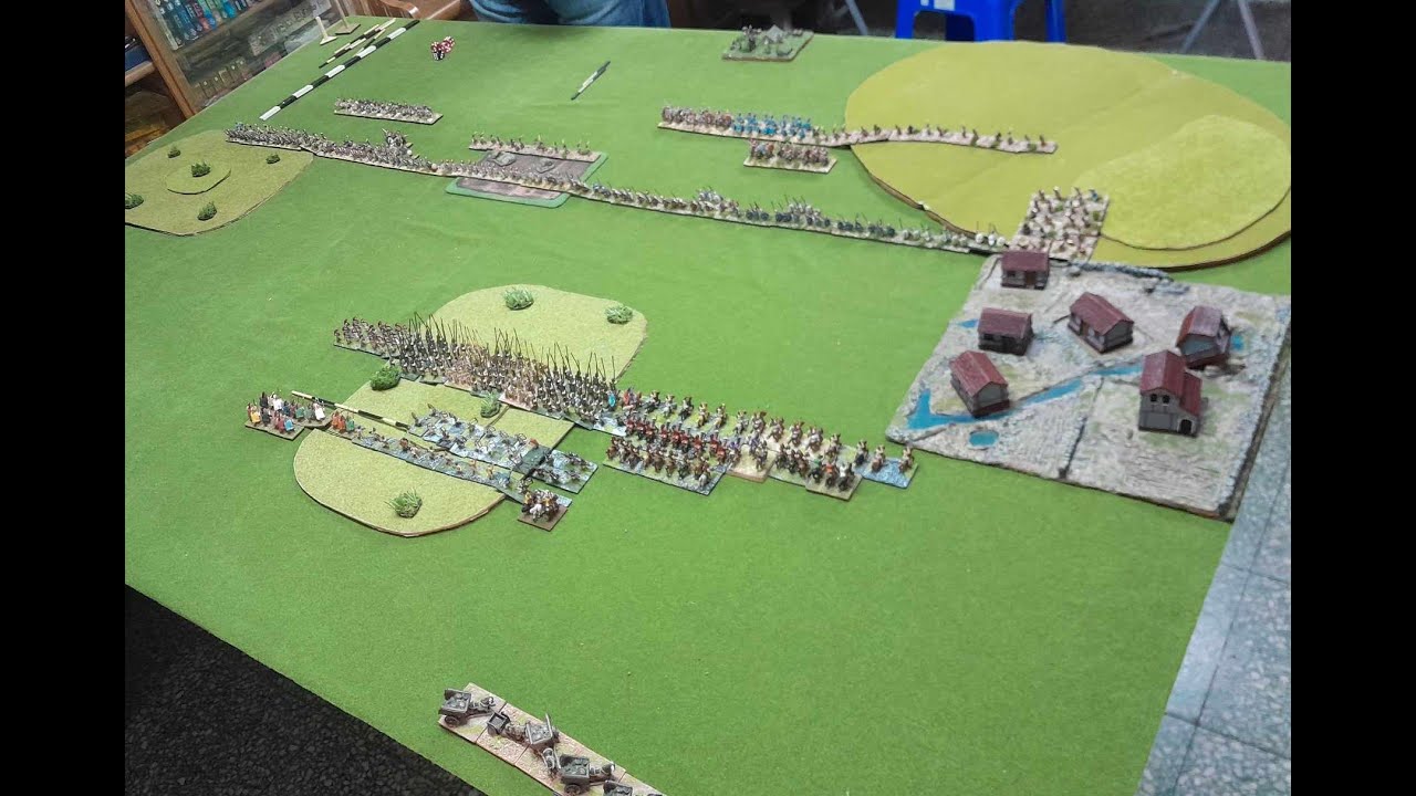 DBMM Battle Pyrrhic vs Hellenistic Greek