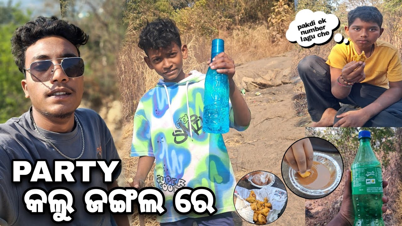 PARTY KALU JANGAL RE😋 // SAMBALPURI VLOG // JATIN VLOG YT 