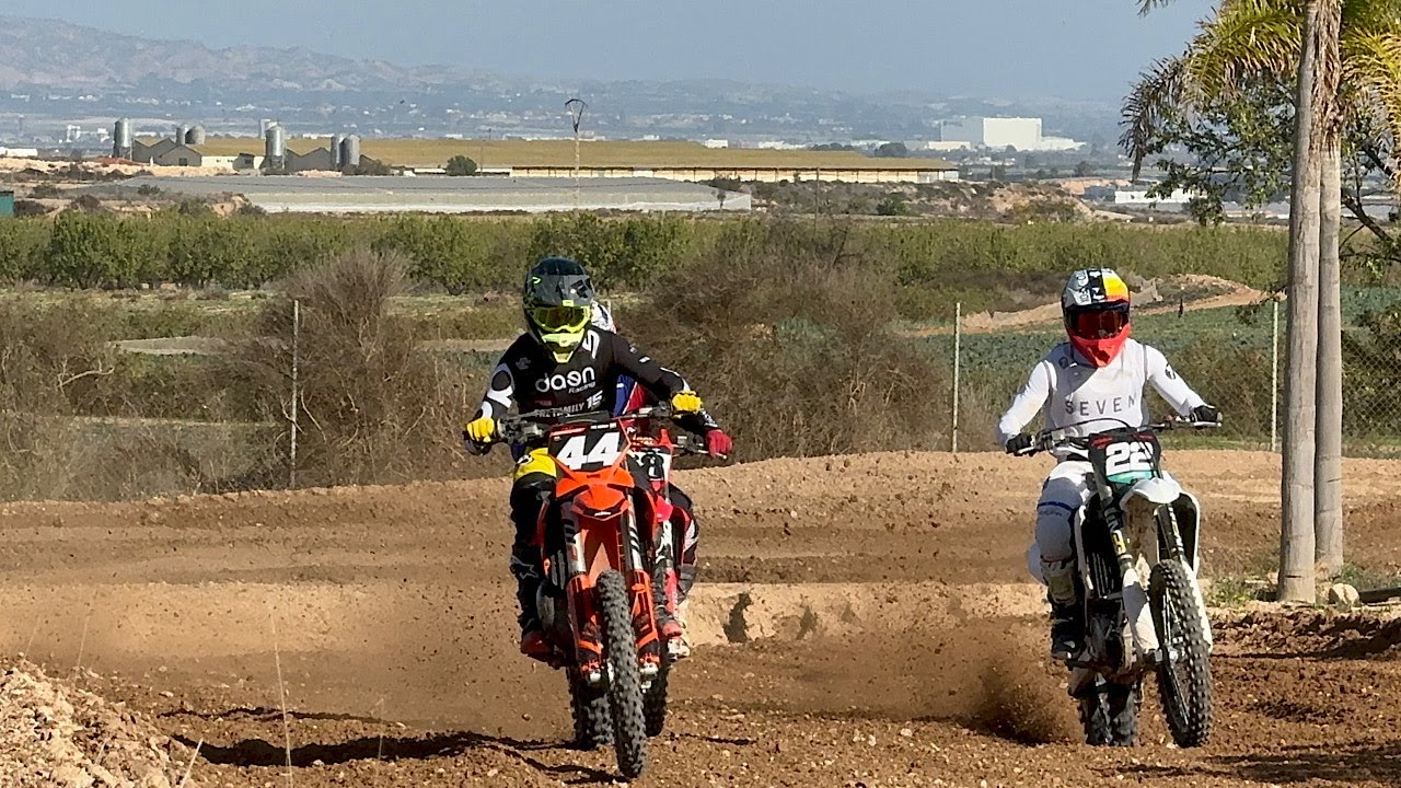 Mx training at FS Suspensiones in Totana, Spain! The Palms Mx track!