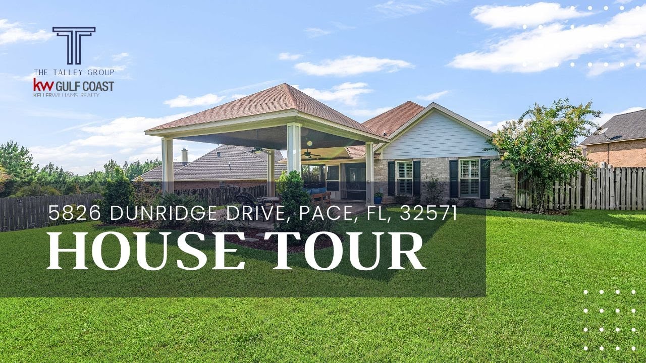 A Modern Stonechase Home In Pace, Florida | House Tour | 5826 Dunridge Drive | Active