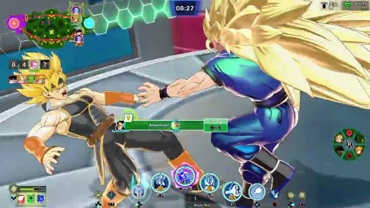 Dragon Ball: Gekishin Squadra (PS4) - Standard Battle #664 (SS3 Goku)