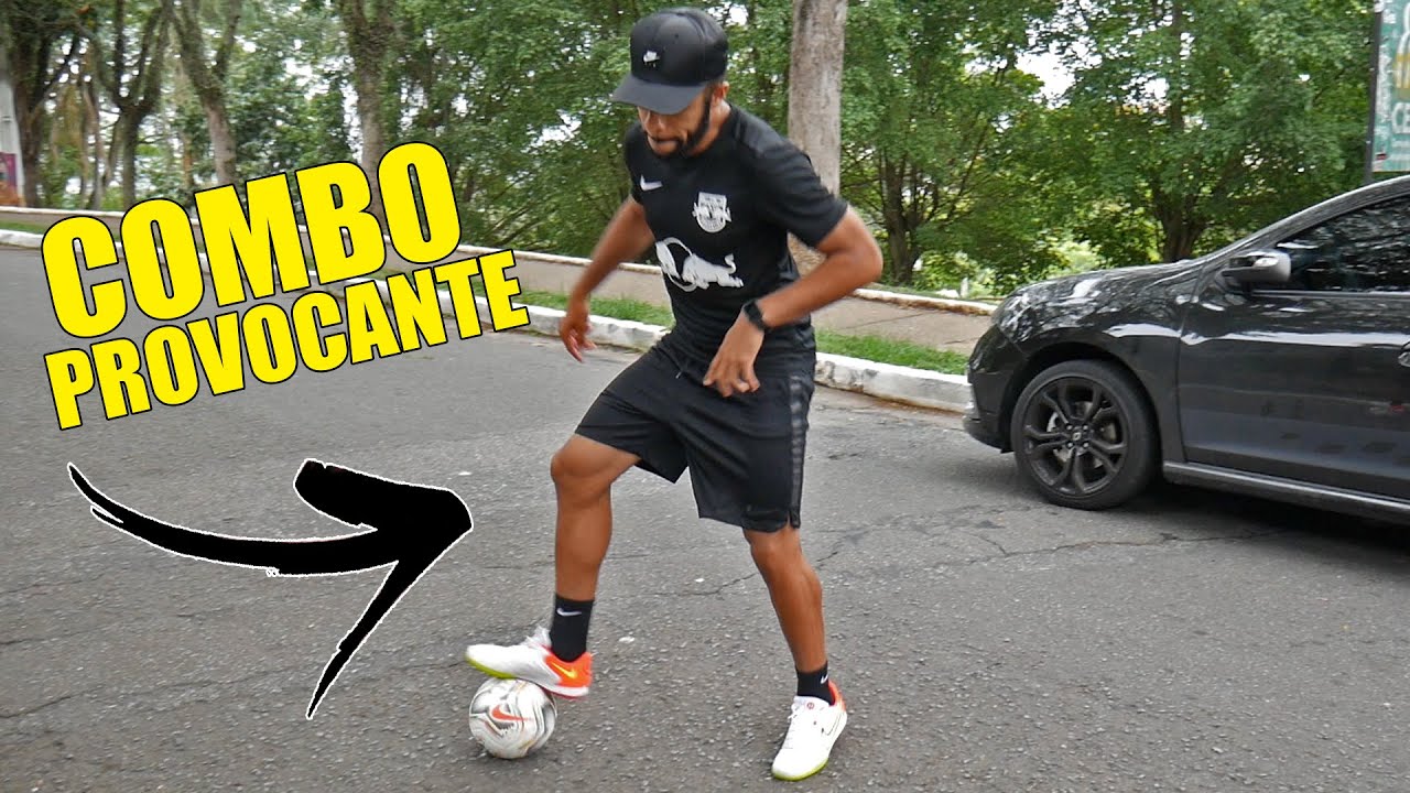 APRENDA COMBO DE DRIBLES PROVOCATIVOS - ele ajuda você a dar caneta