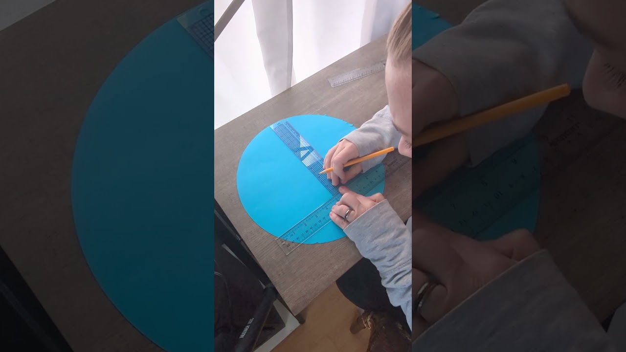 How to find the CENTER of a CIRCLE