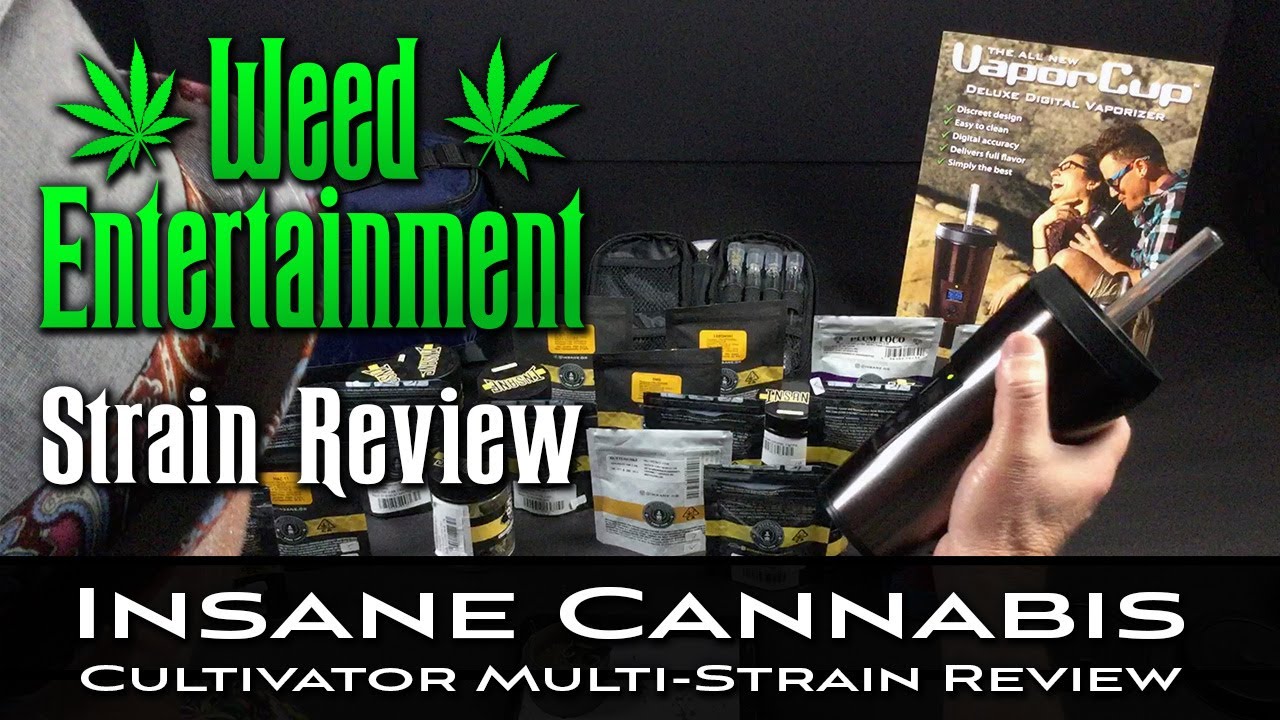 Insane Cannabis - Cultivator multi-strain marijuana review - 25 strains - March 2020