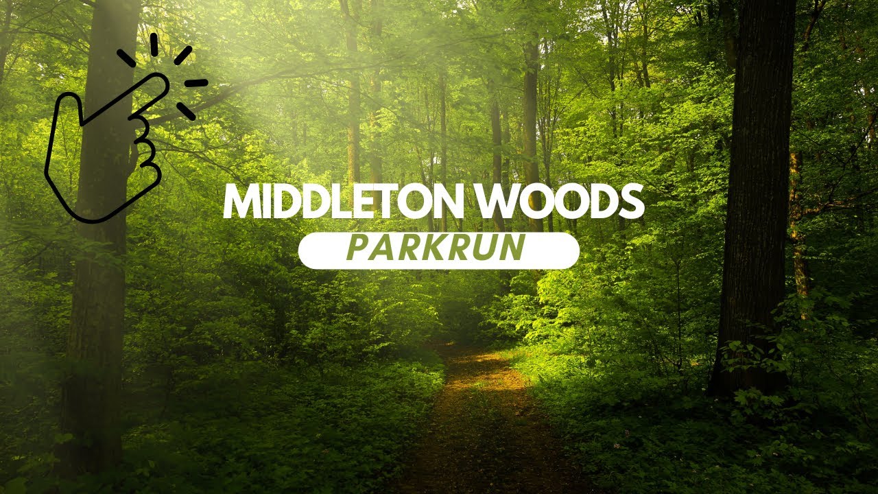 Middleton Woods Parkrun - Full Route Timelapse @Yorkshirerunners #5minuteparkrun #parkrun #running