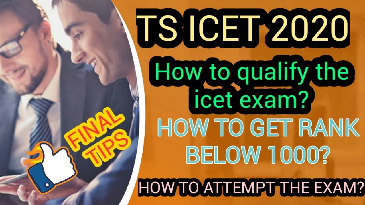 TS ICET 2020 | HOW TO QUALIFY EXAM | HOW TO GET GOOD RANK | HOW TO ATTEMPT THE EXAM DATTU SIR