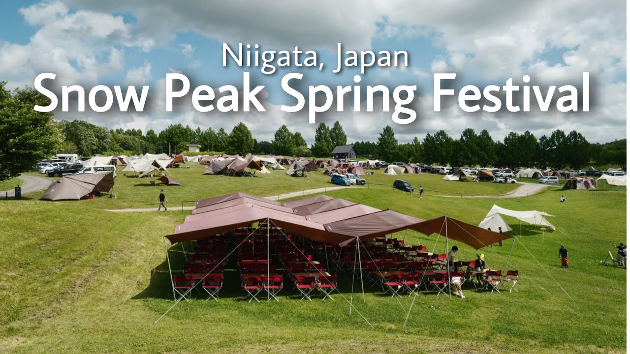 Snow Peak Spring Festival 2023 | Niigata, Japan | Camping Gears