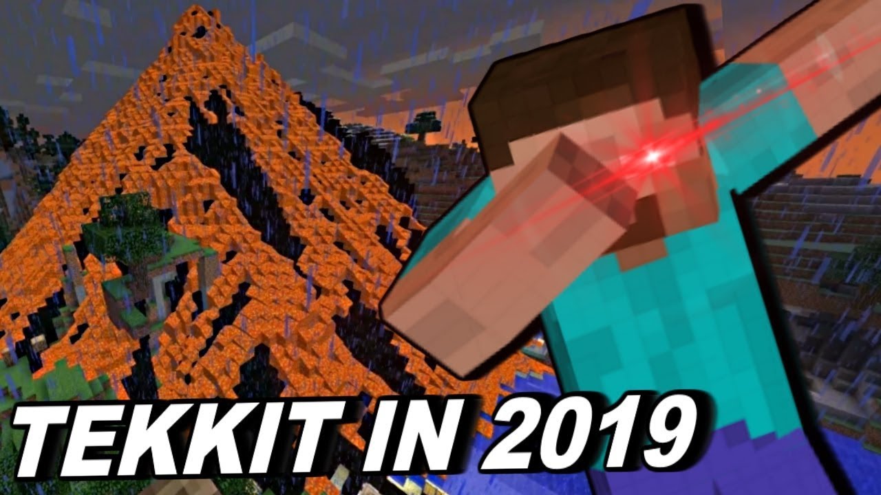 Я играл в Minecraft Tekkit в 2019 году и разрушил окружающую среду.