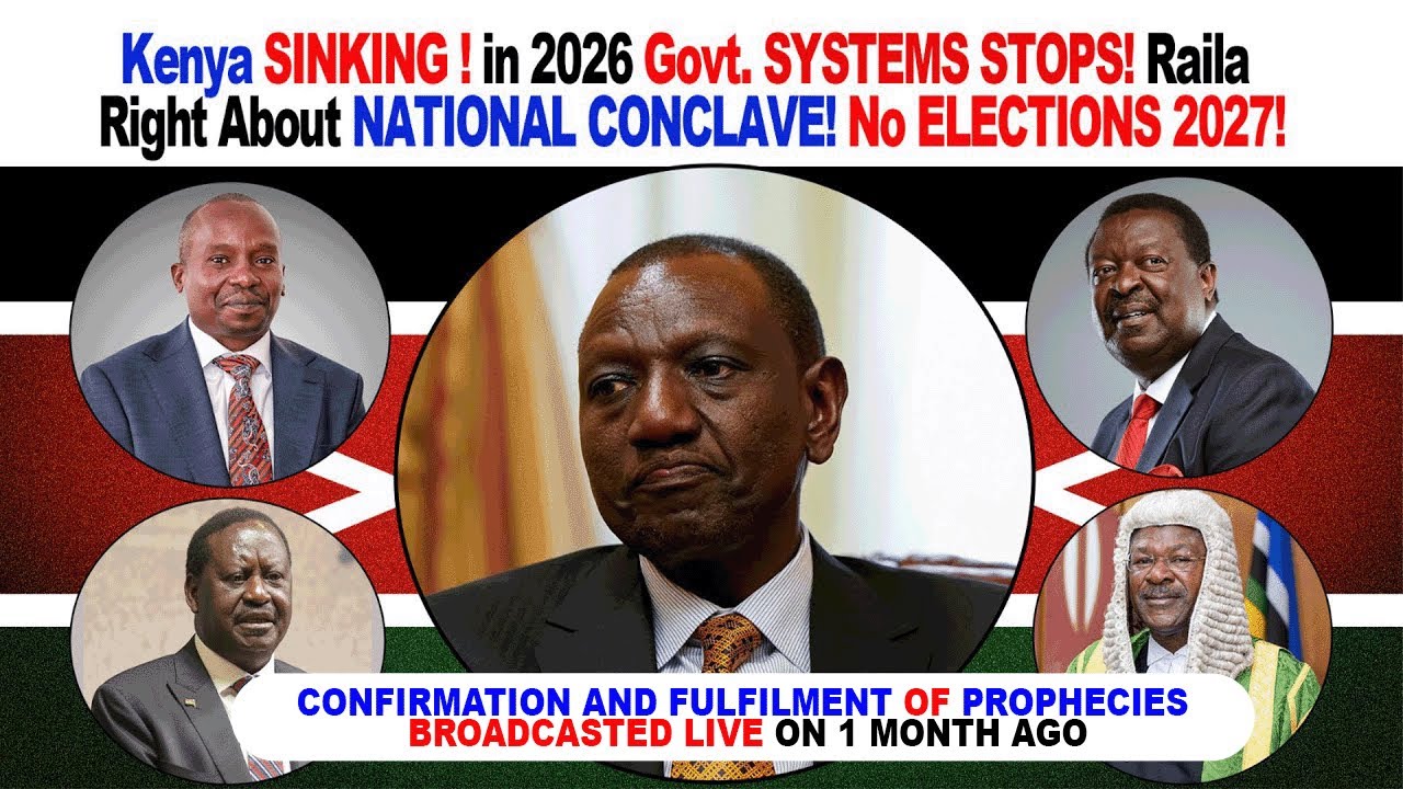 Kenya SINKING! Govt Systems STOPS 2026! Ruto HEED WARNING! Raila RIGHT on CONCLAVE! NO ELECTIONS