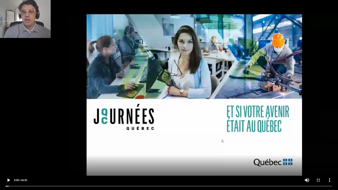 Vivre et travailler au Québec - Conférence Top recrutement mai 2021