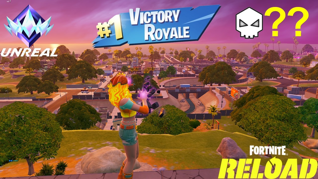 Fortnite Ranked Reload | High Kill Squad Ranked Win Gameplay