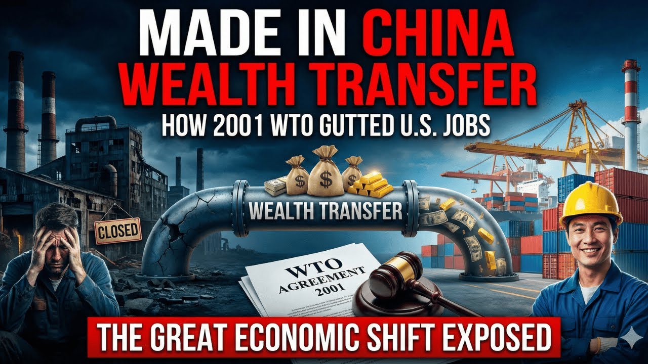 Made in China Wealth Transfer: How 2001 WTO Gutted U.S. Jobs
