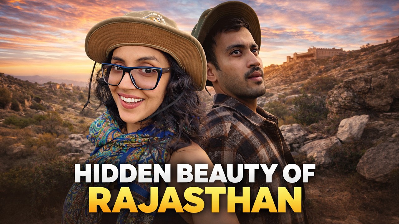 Unseen Rajasthan Landscape | Couple on a Bike